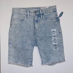 Old Navy Girls Ballerina Adjustable Waist Super Stretch Shorts NEW WITH TAGS